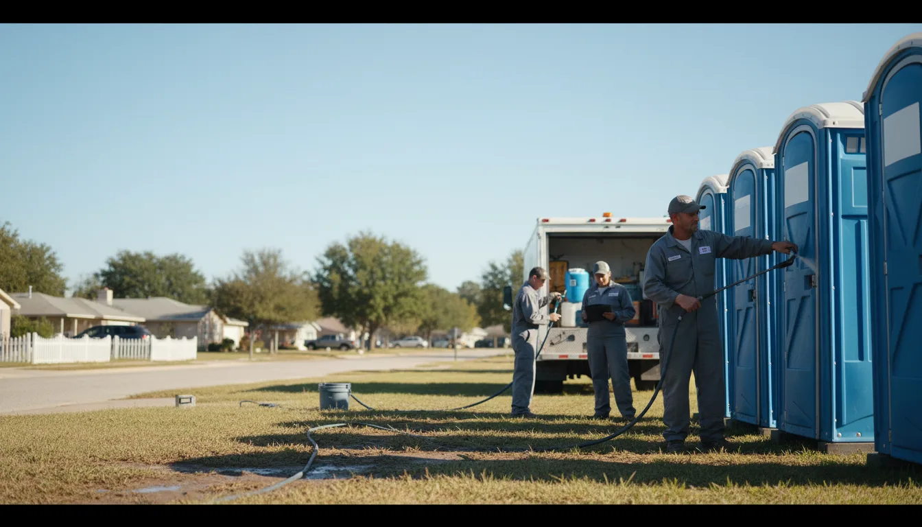 Long-Term Portable Toilet Rental in Chappells, SC near me
